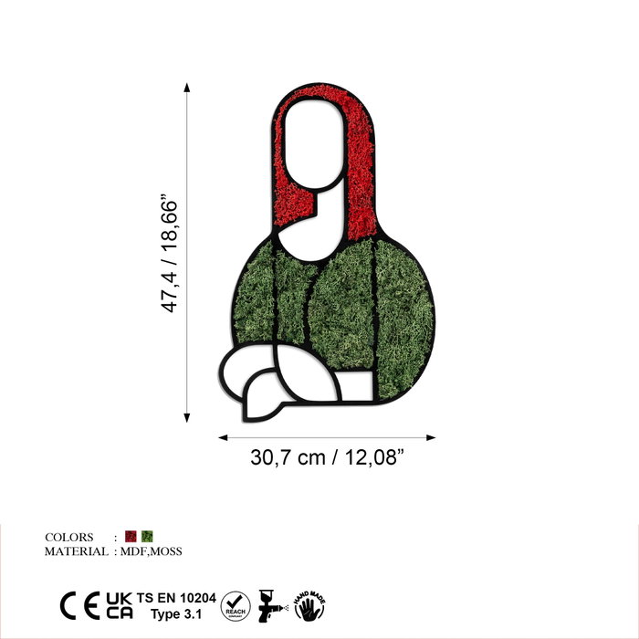 Wallity Moss - Mona Lisa